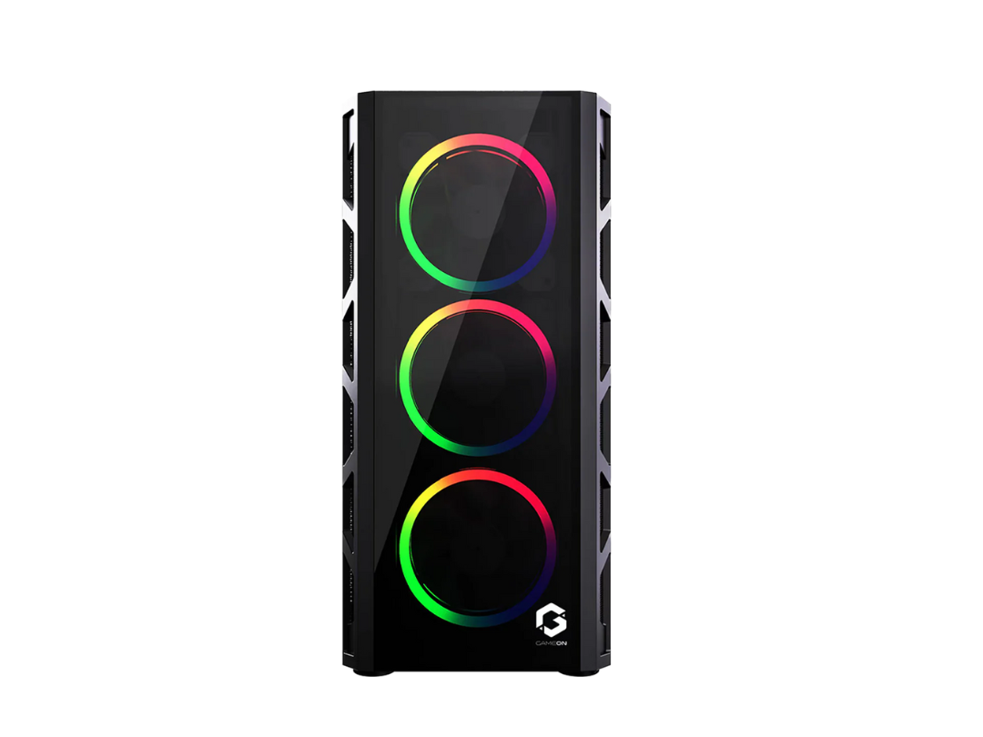 علبة ألعاب GAMEON TRIDENT II متوسطة الحجم (إضاءة RGB ثابتة) علبة ألعاب GAMEON TRIDENT II متوسطة الحجم (إضاءة RGB ثابتة)